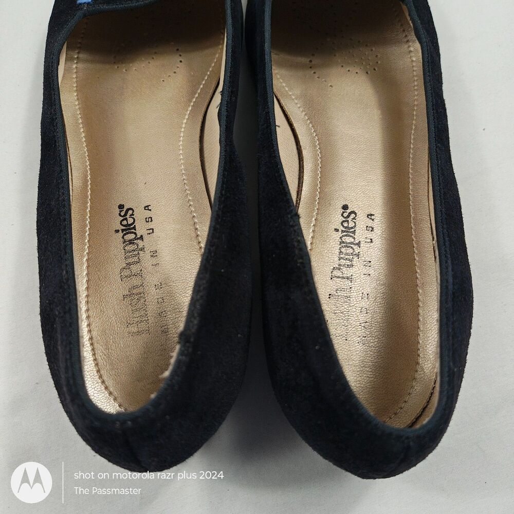 Women's HUSH PUPPIES Slip-On Comfort Shoe Flats MADE IN USA US Size - Picture 8 of 11